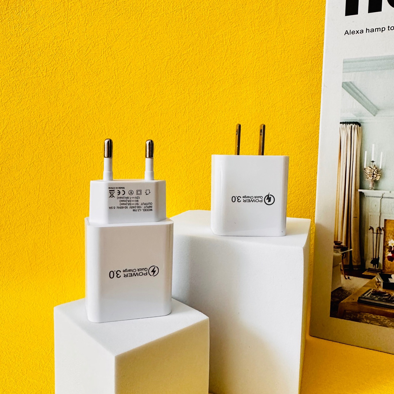 18w Fast Phone Charger Usb Quick Charge Adapter For Smartphones_voghion.com