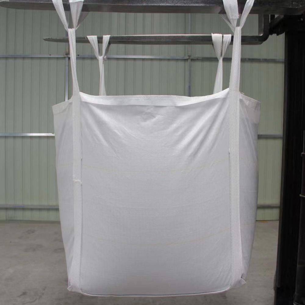 出口台湾2吨太空袋 上口围袋底部井字托底建筑材料 矿业包装吨袋