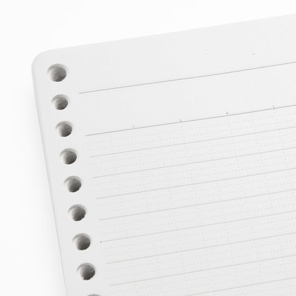 Japonés nakabayashi Zhonglin papel de hojas sueltas B5 reemplazo de libro de hojas sueltas papelería de 26 agujeros puede ser rejilla horizontal