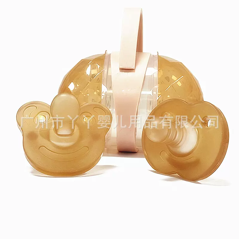婴儿安抚奶嘴V型软仿真母乳实感新生宝宝液态硅胶安睡奶嘴防胀气