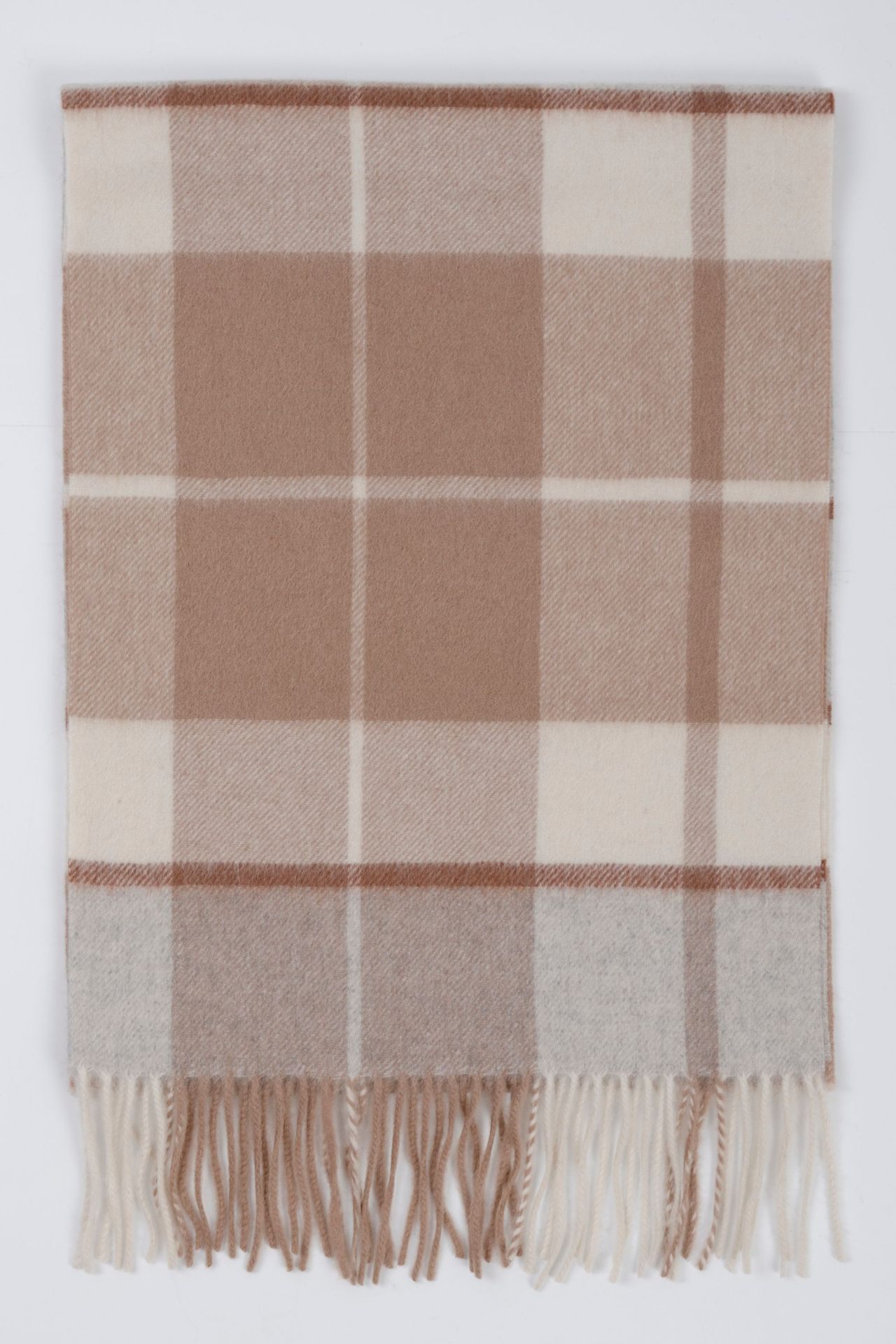 Mongolia interior puro cachemir lana de lana teñida en hilo a cuadros ondas de agua otoño e invierno bufanda para hombres y mujeres