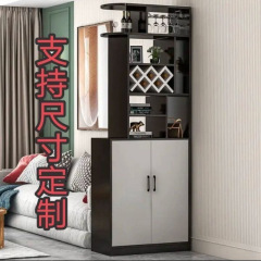 玄関キャビネット、リビングルームコンパートメントキャビネット、モダンでシンプルなエントランスウォールスクリーン、エントランスオールインワン両面靴キャビネット、ヨーロピアンスタイルワインキャビネット
