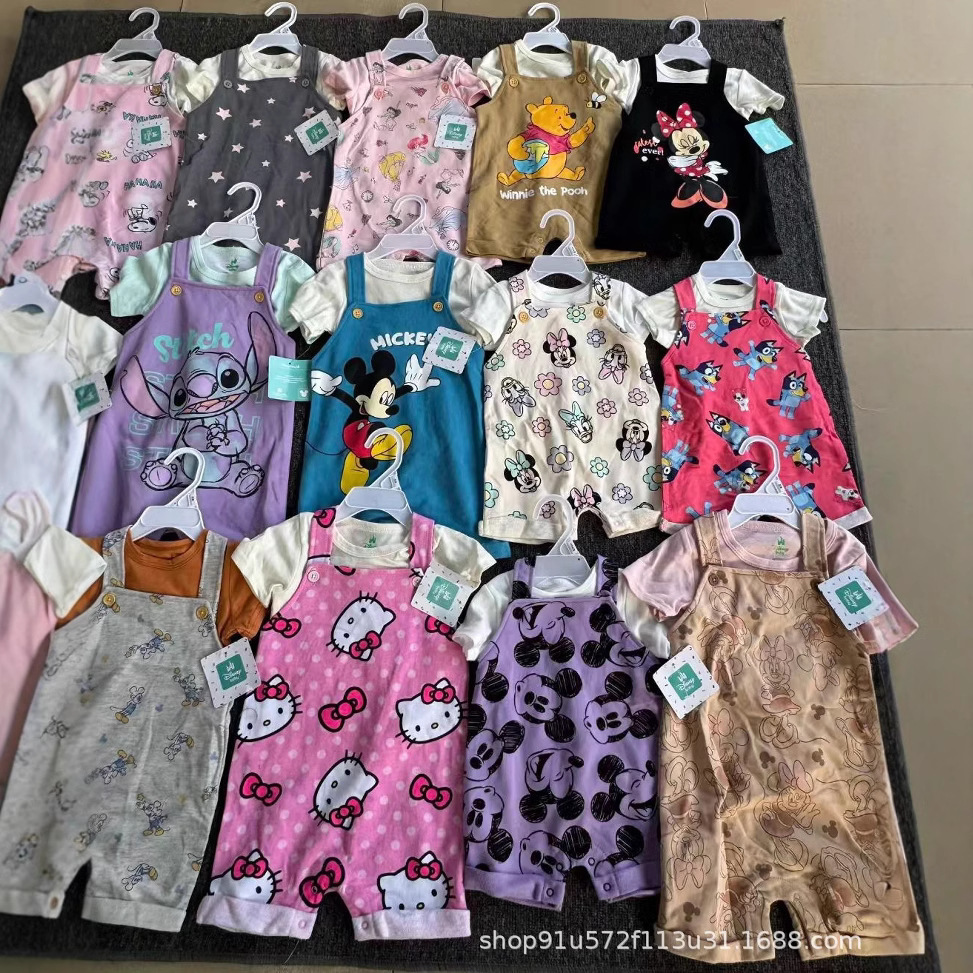 Patpat kids marca de comercio exterior ropa infantil de moda adorable pieza única mezcla fábrica de ropa infantil al por mayor