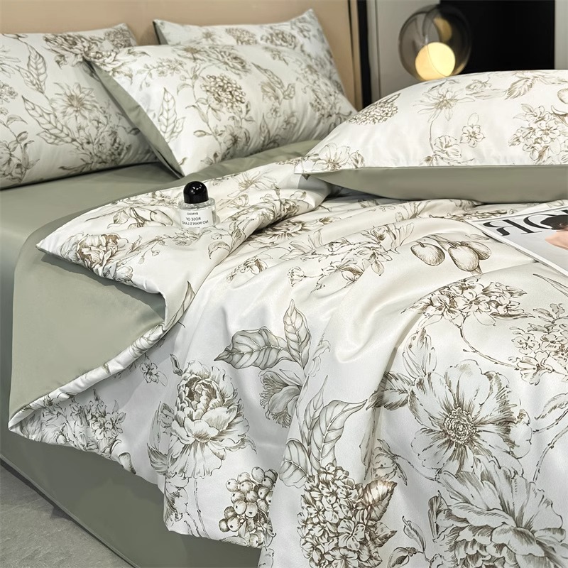 Sensación fresca de seda helada edredón fresco de verano edredón de aire acondicionado dormitorio de verano edredón individual edredón de verano núcleo se puede lavar a máquina edredón fino