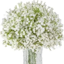 仿真满天星现货10支假花  diy摆件人造花婚庆家居客厅装饰塑料花