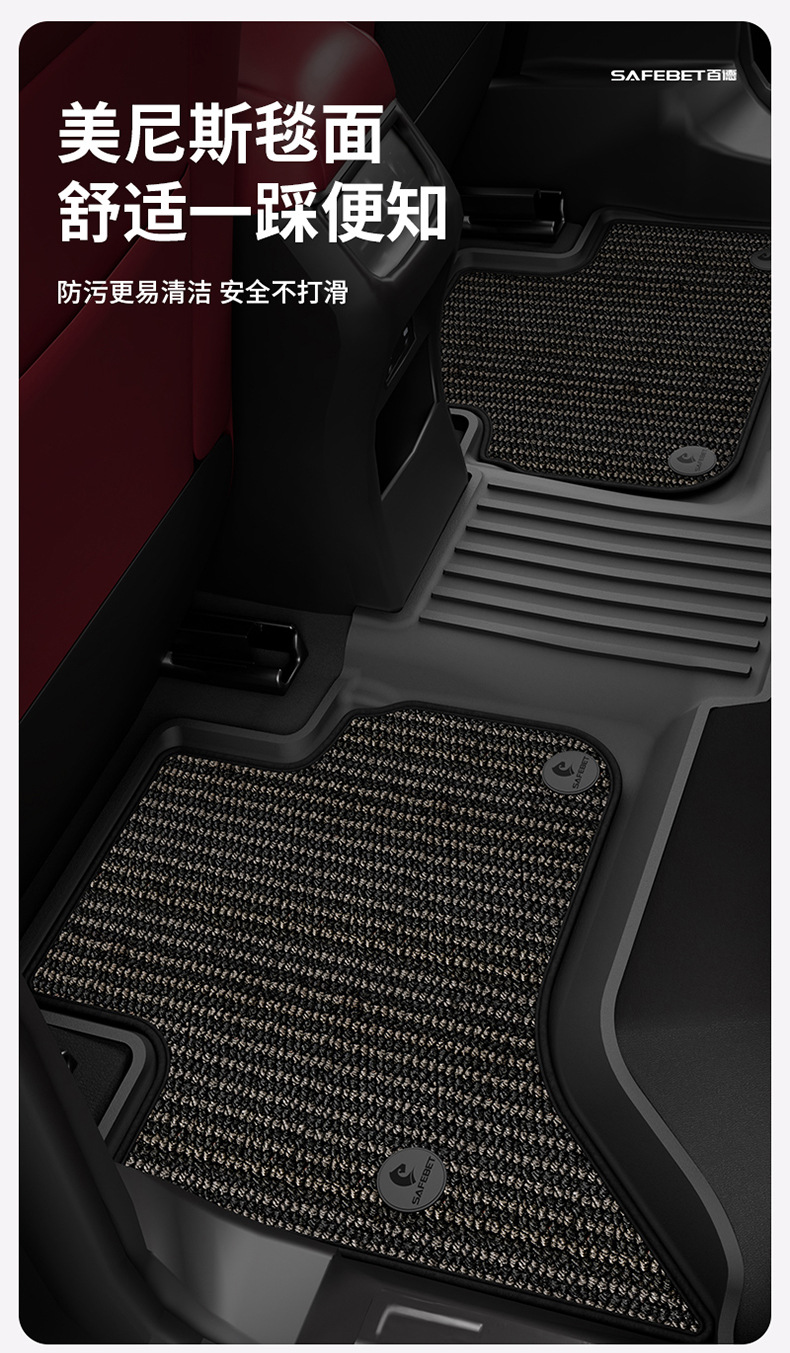 Tank 300L, Tank 400, Tank 500, Tank 700 Special Vehicle-Specific Colorful Tpe Car Floor Mats and Interior Accessories
