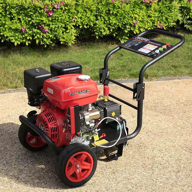 汽油洗车机柴油动力超高压清洗机野外下水管道疏通机水枪物业洗地