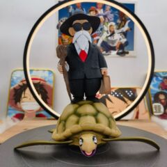 ドラゴンボール アニメ フィギュア 超サイヤ人 トレンドファッション 龍仙人と亀 海亀 スーツ 立ちポーズ