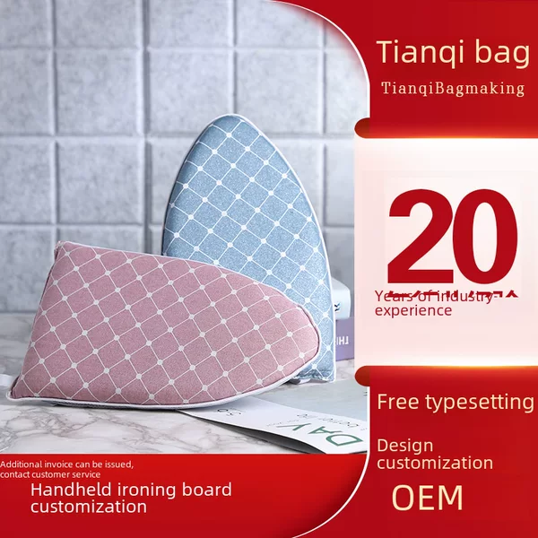 Japanese Hand-held Mini Household Ironing Board Ironing Mat High Temperature Sponge Hand-held Ironing Mat Ironing Table Ironing Stool Small