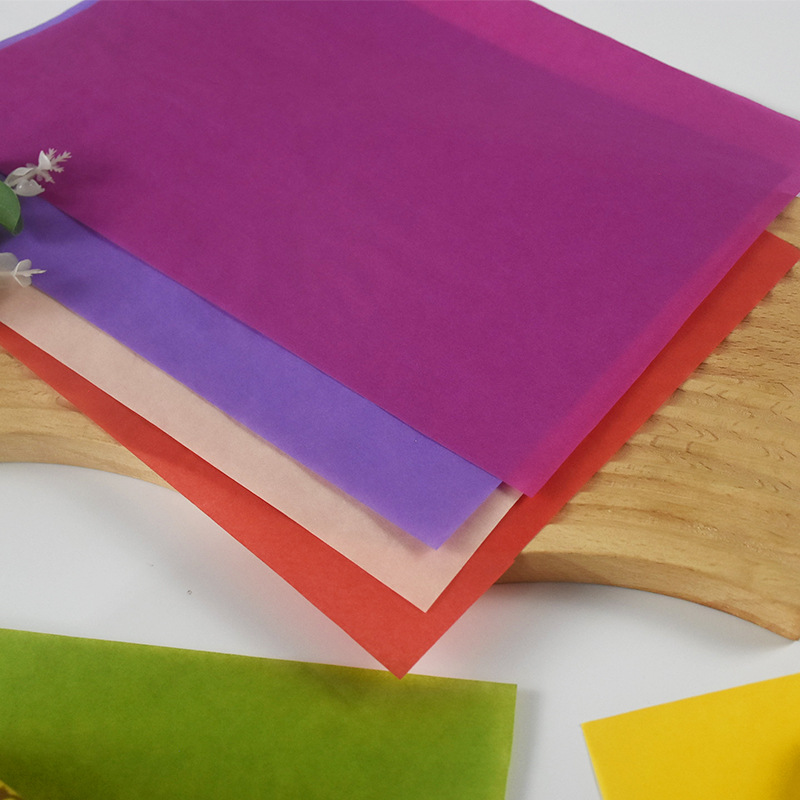 Papel de absorción de aceite de color snack frito papel a prueba de aceite papel de almohadilla de alimentos papel a prueba de aceite papel de placa de barbacoa papel de embalaje de sándwich