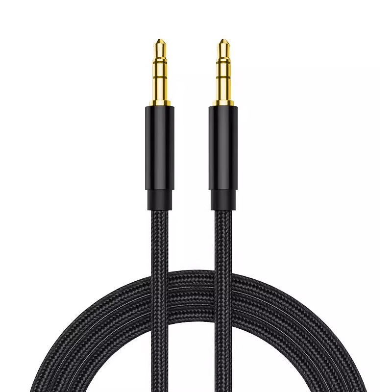 Cross-border AUX car audio cable 3.5 male to male audio extension cable car speaker computer car cable 5
