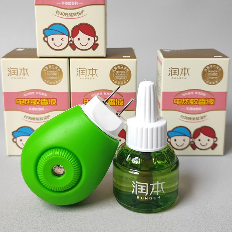 润本蚊香液无味婴儿孕妇电蚊香驱蚊液灭蚊器补充液补充装