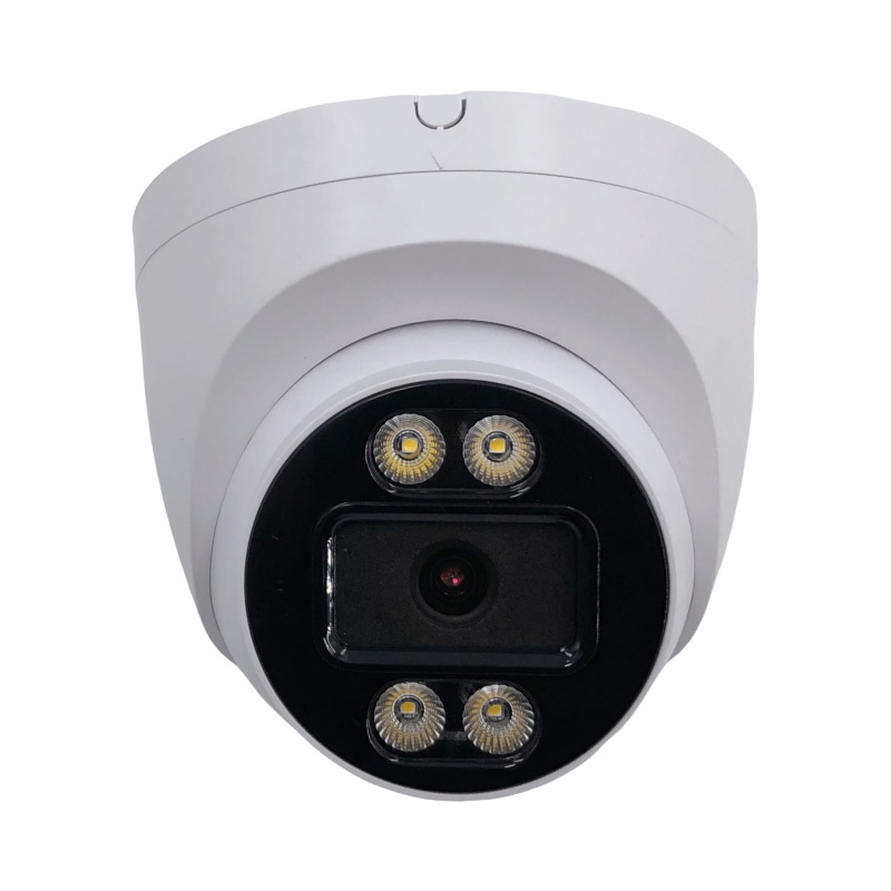 监控摄像机 黑光500万网络头5MP 1/1.8 Full Color POE IP Camera