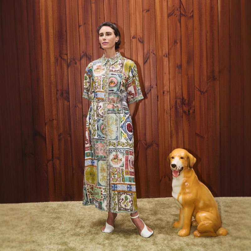 European and American Cross-Border 2025 Amazon Aliexpress Independent Station Casual Fashion Linen Shirt Collar Cardigan Long Dress