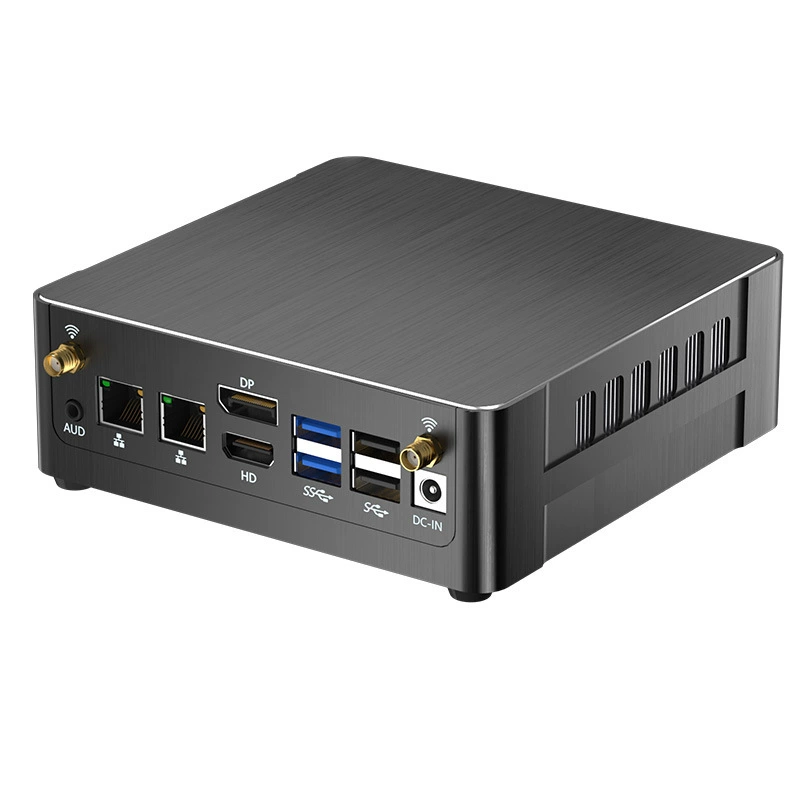 Mini Host Micro Core 13th -generation computer industrial control machine MINIPC dual -network card high -profile embedded