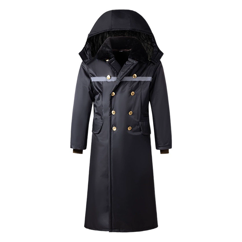 Зимняя утепленная удлиненная куртка из хлопка в стиле милитари для мужчин и женщин, для защиты труда, работы в холодильных камерах, морозостойкая хлопковая одежда, северо-восточная хлопковая куртка.