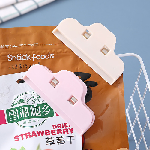 Kitchen finishing sealing clip food milk powder bag tool clip sealer plastic snack bag sealing clip plastic