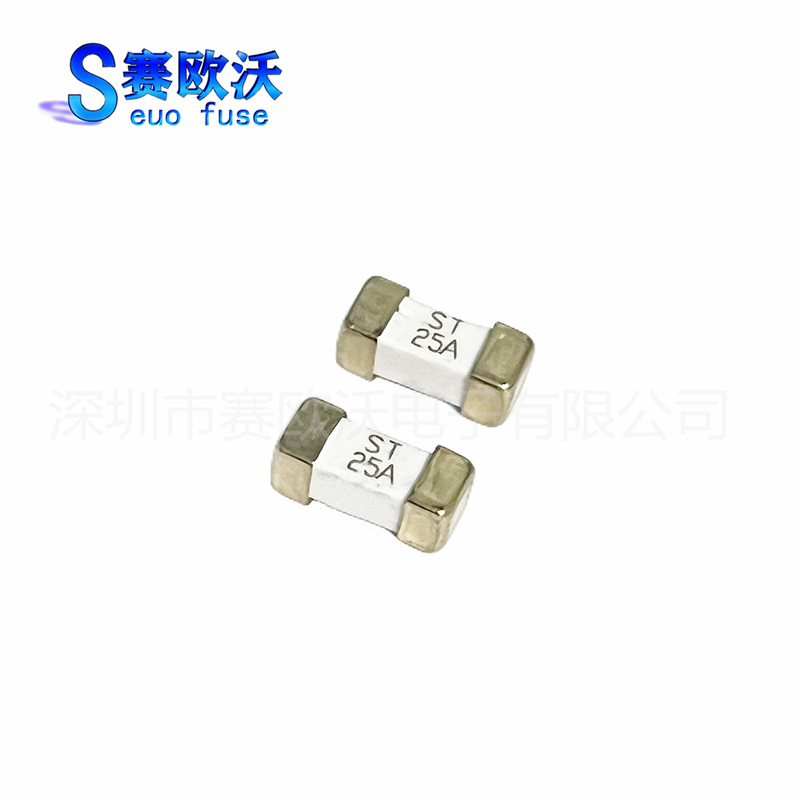 SMD6125一次性熔断贴片保险丝 2410-2250TS 1808-25A 250V 慢熔断
