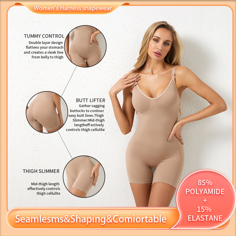 Faja moldeadora de cintura y pecho para mujer, talla grande, con soporte para el pecho, que ayuda a levantar el abdomen y las caderas. Ropa interior moldeadora._voghion.com