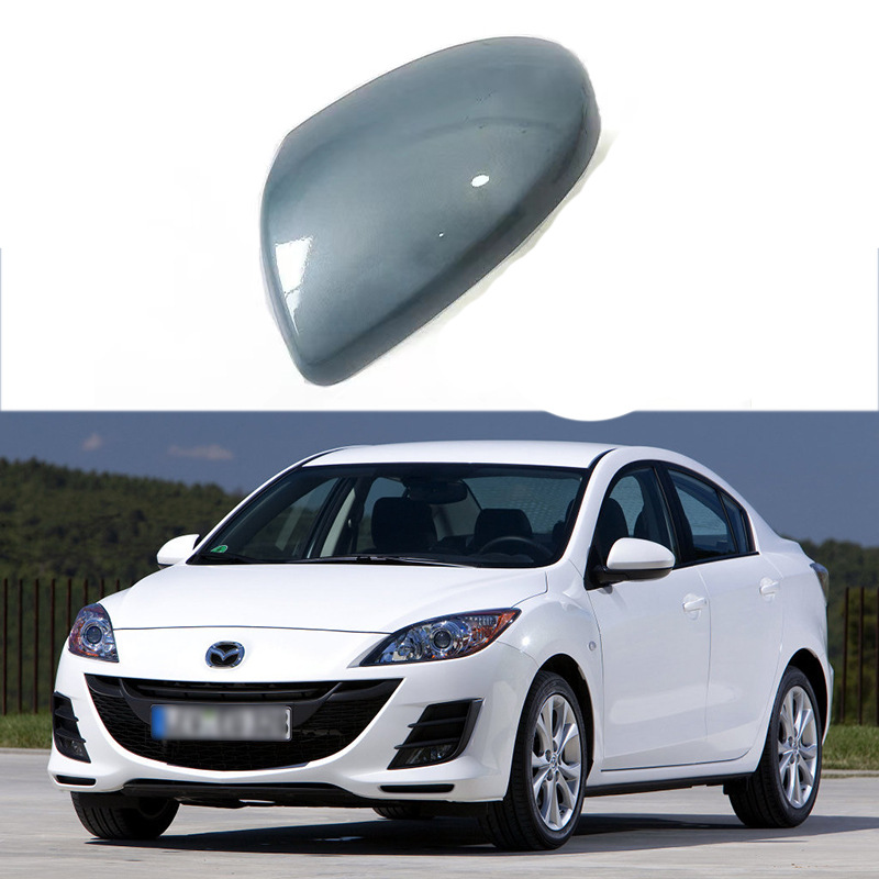 Applicable to 09-12 Mazda 3 1.6 side wing rearview mirror cover rearview mirror shell cover decoration