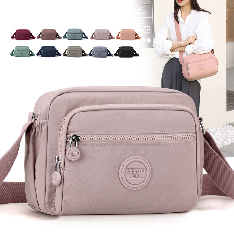 2025 nuevas tendencias de moda de las mujeres bolsos de hombro, bolsos de ocio al aire libre, bolsos simples de varios pisos