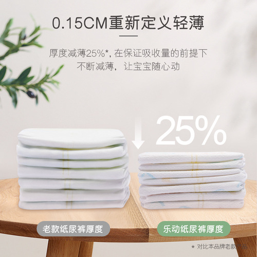 Jiaying Ledong baby diapers L-XXXL pull-up pants, ultra-thin, soft, breathable and dry, male and female baby diapers