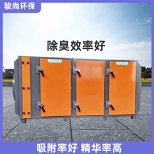 活性炭吸附箱廢氣處理凈化一體機設備蜂窩狀廢氣處理設備吸附裝置