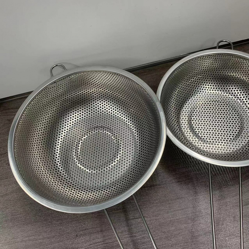 fideos pescados, dumplings fritos, filtro de filtro de malla, cucharas de agua, cucharas de agua, cucharas de acero inoxidable para cocina doméstica