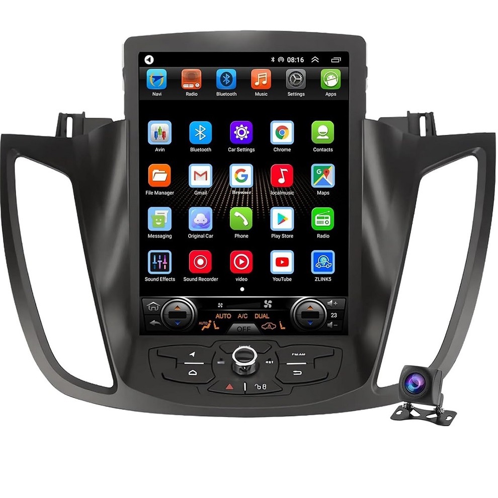 Cross-border 13-17 Ford Escape/锐际/C-max carplay central control navigation reversing camera