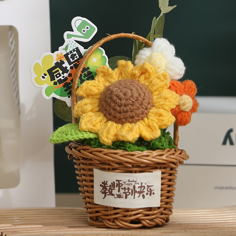 教師の日プレゼント女性教師高級実用プレゼント幼稚園児感謝手作りdiyひまわり花束|undefined