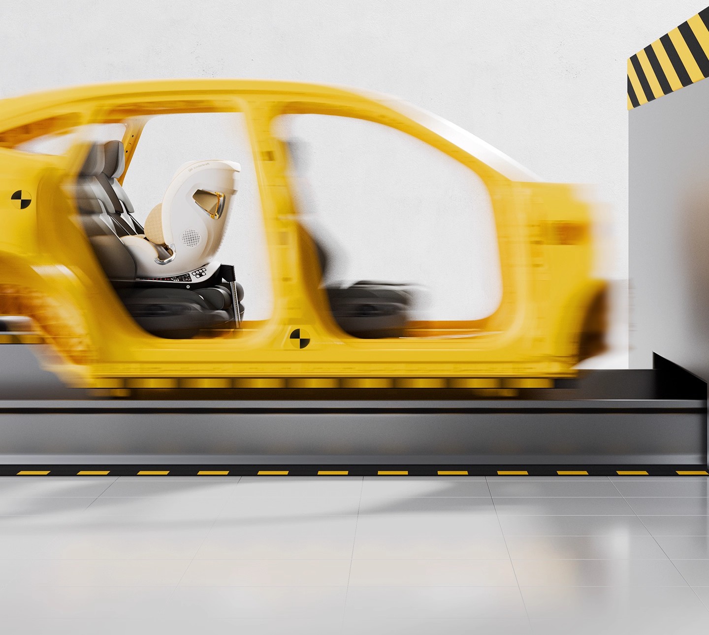 Kk Turing Smart Child Safety Seat for Car with Ventilation and Heating, Suitable for Newborns and Babies Aged 0-7-12 Years