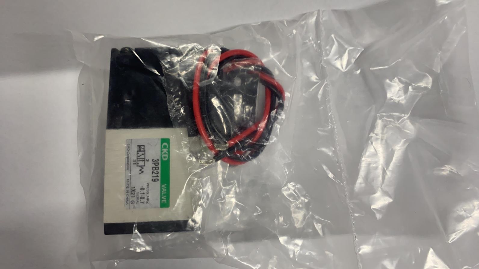 CKD电磁阀3PB219直动式二位三通电磁阀DC24V当天发货！