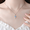 捷信 Jewelry, necklace for St. Valentine's Day, wholesale, silver 999 sample, light luxury style, Birthday gift