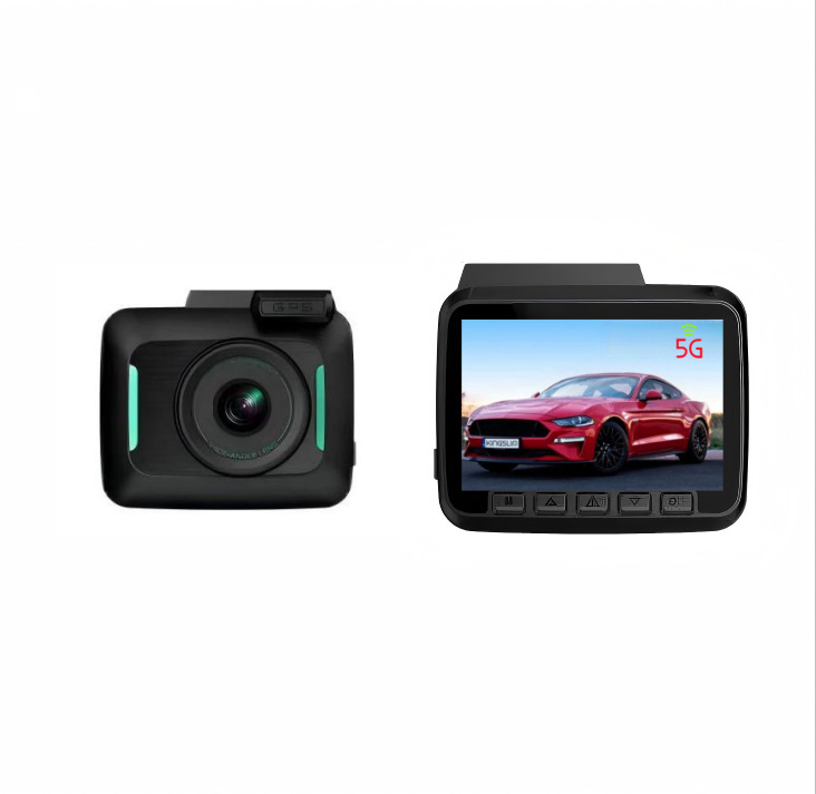 Cross-Border Driving Recorder Front and Rear Dual-Lens 4K High-Definition Wifi Interconnection Gps Driving Track Loop Recording
