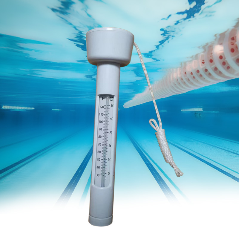 泳池温度计测温计温度表浴池浴桶水温表水下测温商用防水游泳池