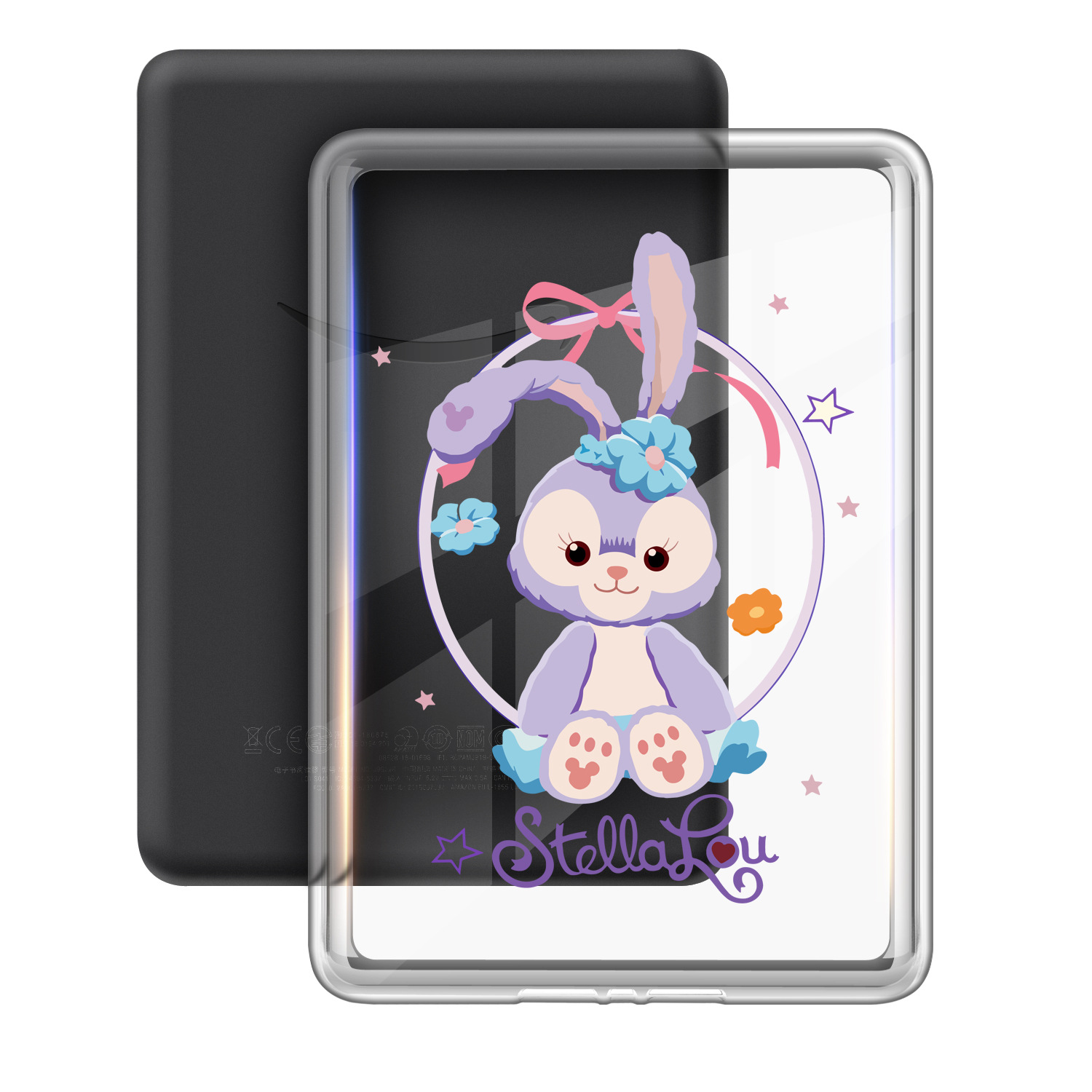 Aplicable en stock para 2024 Kindle Paperwhite6543 acrílico transparente caja protectora pintada caja única