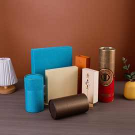 纸筒圆筒印刷彩色包装盒保健品盒茶叶盒礼品盒圆柱形盒定制厂家