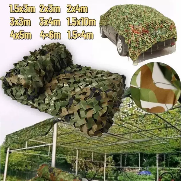 Manufacturer of anti-aerial photography camouflage netting for houses, mountain landscaping camouflage netting, camouflage netting for CS training and decoration