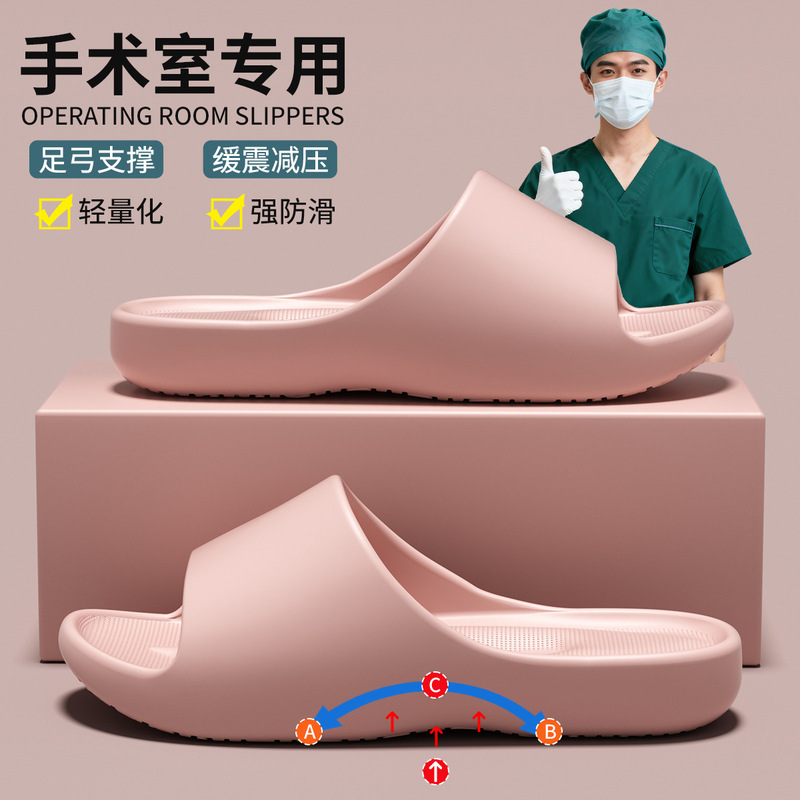 Eva Non-Slip Slippers for Women, Summer Home Use, Bathroom Bathing, Breathable Indoor Guest Floor Slippers, Non-Stinky Foot Slippers Eva Non-Slip Slippers for Women, Summer Home Use, Bathroom Bathing, Breathable Indoor Guest Floor Slippers, Non-Stinky Foot Slippers