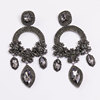Pendant, earrings, fashionable silver needle, decorations, European style, silver 925 sample
