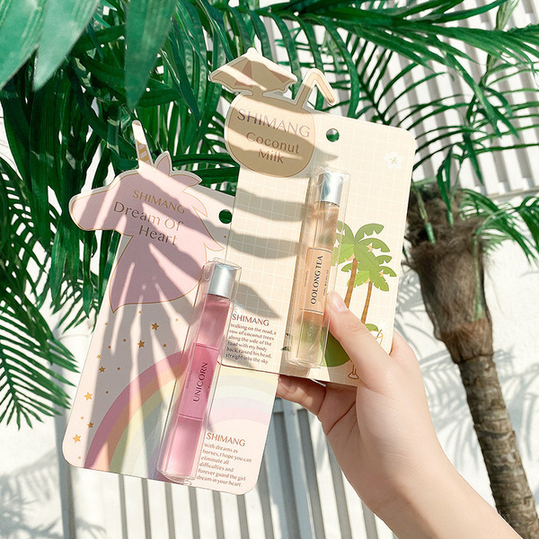fresh perfume sample with a light fragrance