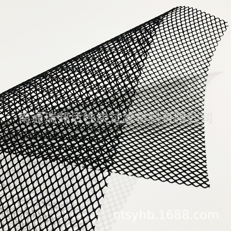 供应活性碳渔网状过滤网 绳网活性炭过滤材料 活性炭网眼菱形滤布