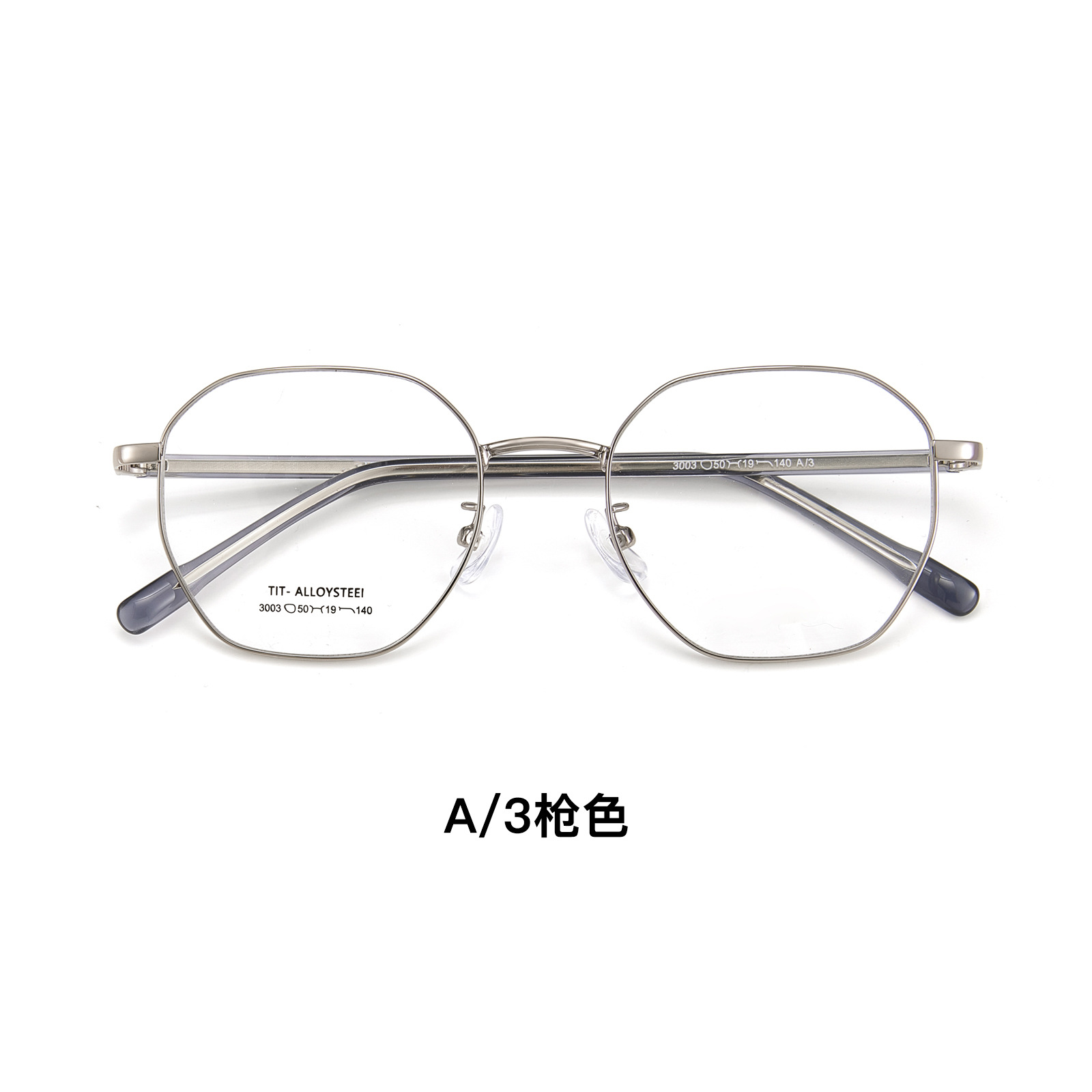 Multimétrico Renacimiento puede equiparse con marco de gafas de miopía placa de cristal resistente a la corrosión marco de pierna al por mayor