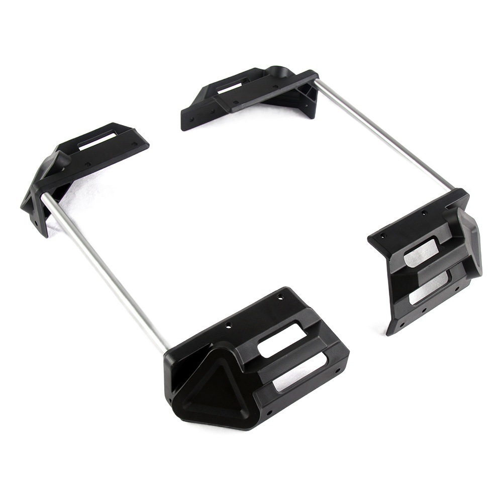 Motocicleta del coche eléctrico modificado aleación de aluminio caja de cola accesorios de esquina superior 45L/55L/65L aleación de aluminio varilla de elevación tipo B