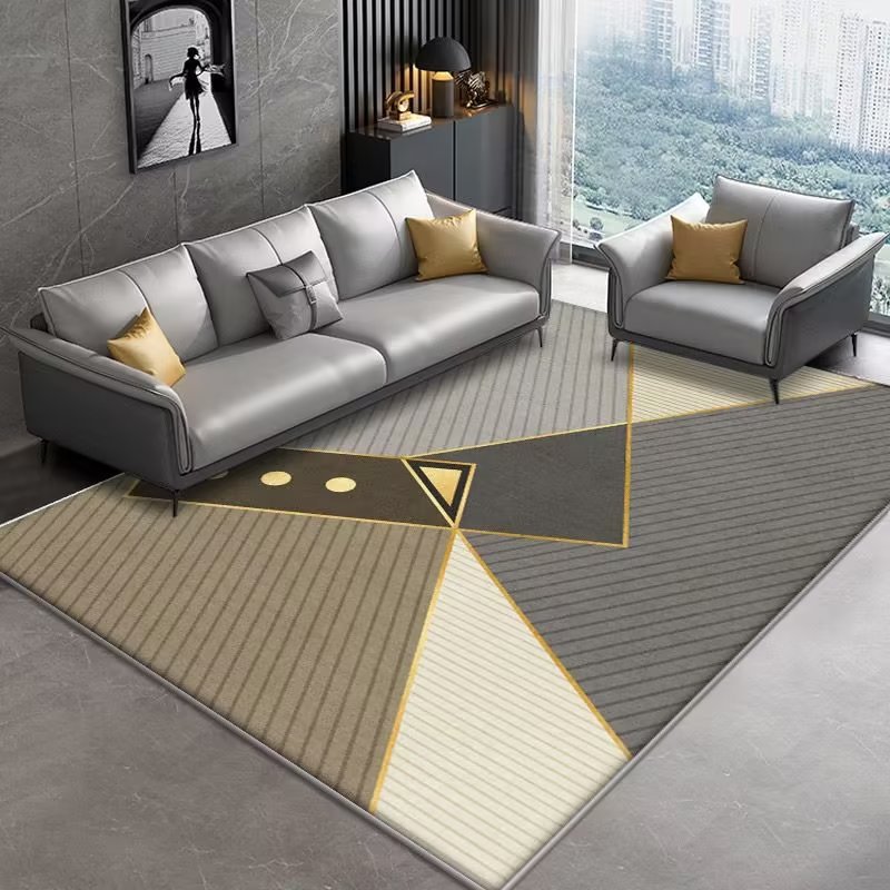 Italiano minimalista cristal terciopelo ins estilo sala de estar alfombra absorbente dormitorio cama manta sala de estar baño piso mat