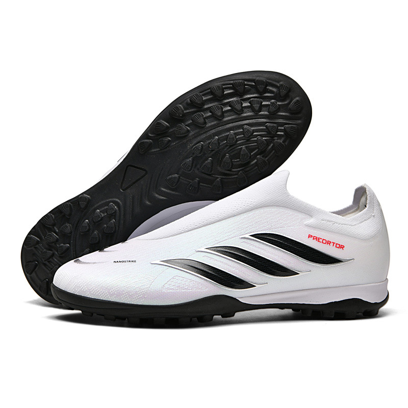 Nuevos zapatos de fútbol transfronterizos de alto bajo para hombres y mujeres juveniles deportes al aire libre zapatos de fútbol de entrenamiento de competición profesional