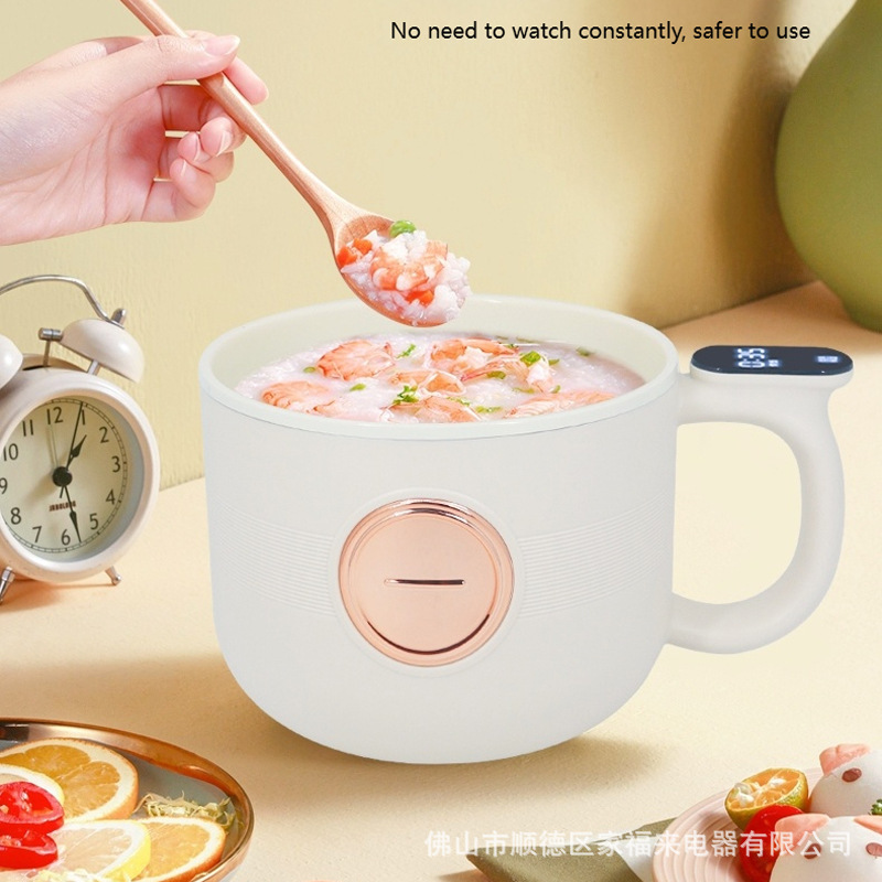 国境を越えたミニ炊飯器電気調理器多機能オールインワンポット学生寮麺調理小型電気調理器家庭用電気鍋|undefined