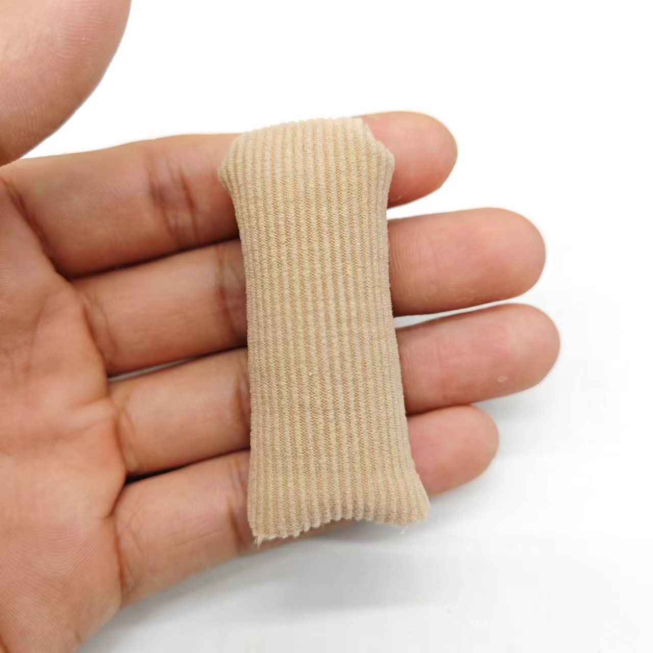 Cubierta del dedo del pie de fibra cubierta de silicona cubierta protectora cubierta cerrada corte anti-desgaste cubierta del dedo del pie SEB tubo de viscosa cubierta del dedo del pie
