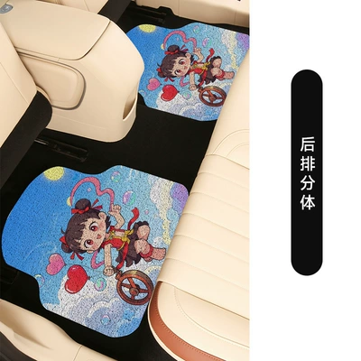 main and co-driver foot mat wire: Universal Foot Pad
