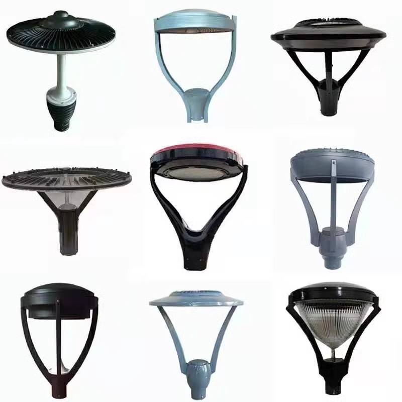 lámparas de jardín al por mayor lámparas de aluminio fundido al aire libre impermeable lámpara de calle fábrica venta directa led lámpara de jardín al aire libre